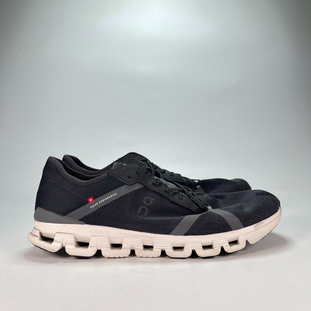 On Cloud X 4 AD Black Asphalt Training Running Shoes 3MF10260397 Men’s Size 14